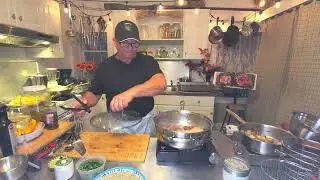 November 5, 2024 Giani Bin cooks trout  tuscany in 15mn