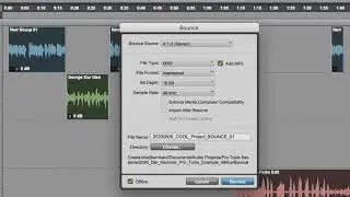 Pro Tools Basics 17: Bouncing