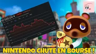 NINTENDO CHUTE EN BOURSE : Quelles raisons ?