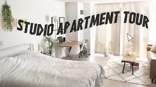 TORONTO STUDIO APARTMENT TOUR *& how much I paid* | Jessica Moy