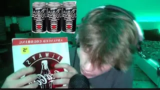 ASMR  Drinking A Coke And Coloring A Coloring book