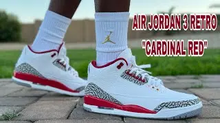 ОБЗОР КРОССОВОК AIR JORDAN 3 RETRO &laquo;CARDINAL RED&raquo; И НА НОГАХ. ВОТ ПОЧЕМУ AJ3 ВСЕГДА БУДУТ НЕПРИСТОЙНЫМИ!
