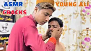 ASMR Young Ali Performs a Relaxing Cracking Massage for Deep Stress Relief and Full Body Relaxation