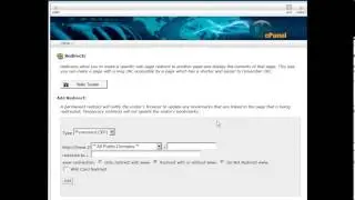 Creating a URL redirect
