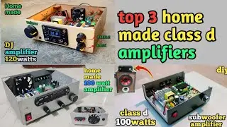 Top 3. TPA 3116d2 class d-based stereo amplifiers  how to make at home