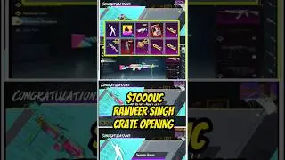 $7000UC+ RS CRATE OPENING GOT UNLIMITED MATERIALS #shorts #BGMI #YouTubexBGMI #YouTubeGaming