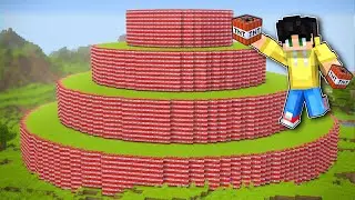 LARGEST TNT Explosion In Minecraft