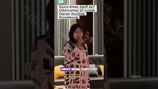 April Tunjukan Suara Emasnya Kepada Owner Daviena Skincare #da7 #aprilda7