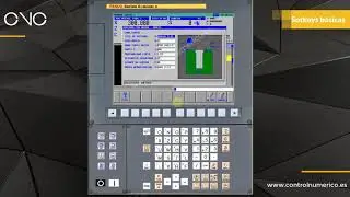 Descripción de las Softkeys básicas de fanuc torno en Manual Guide