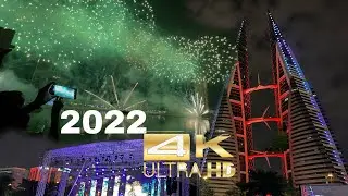 Bahrain New Year Celebration 2022🎉 #bahrain #newyear #fireworks #DJ&Songs #The Avenues 2022