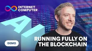 AI running fully on the blockchain &ndash; AI running on ICP