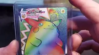 Я купил радужного Пикачу 🌈 &mdash; эй, вы все думаете, что это PSA 10? Лучшая центровка, которую я видел