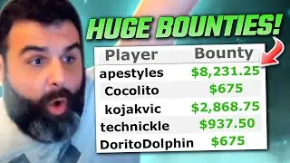 I Have A MASSIVE BOUNTY And I'M DESTROYING! $630 PKO High Roller Win?!