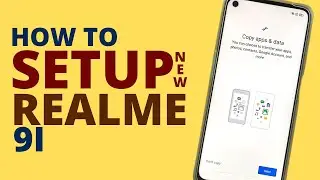 Realme 9i Setup Process in English | How to Setup Realme Device