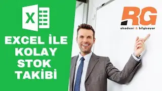 Excel ile Stok Takibi , Excel  Anlık Stok Takibi , Excel Gelir Gider Takibi , Excel Dersleri