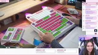 Baionlenja Bias Keyboard Build Stream | marshmellohs Twitch VOD