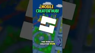 НОВЫЙ Roblox Creator Hub на МОБИЛЬНЫХ УСТРОЙСТВАХ!