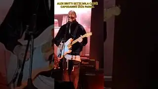 ALEX BRITTI, SETTEMILA CAFF&Egrave;, CAPODANNO 2026 PARMA PIAZZA GARIBALDI