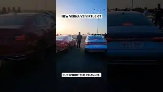 HYUNDAI VERNA VS VIRTUS GT DRAG RACE🔥#best #share #youtube #ytshorts #shortsvideo #india #car #best