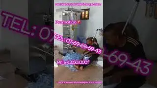 ☎️PROMOTION 🚨DE LA MACHINE AUTOMATIQUE &Agrave; COUPER DES SACHETS D&rsquo;EAU NOUVEAU silencieux 0769696943