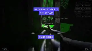 Video Gameplay Paintball War 2 #paintballwar #gaming #shorts