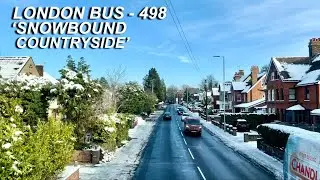 London Bus Rides 🇬🇧 Route 498 🚍 Romford Station To Brentwood Sainsbury's || Part 1