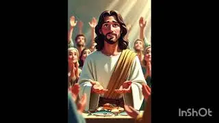 Bible story of three bread and two fish for kids.Story that teaches faith, sharing, and trust in God