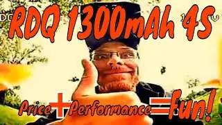 RDQ 1300mAh 4S Lipos! Price + Performace = Fun! (w/ Crash Clips)