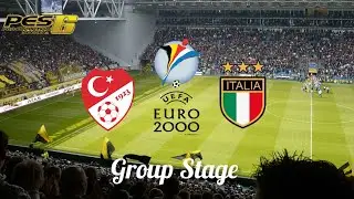 UEFA Euro 2000, Group Stage, Group B Matchday 1, Turkey vs Italy