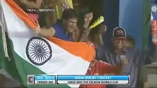 MS Dhoni DHONI The Best Finisher Last Over Victory India Vs Srilanka