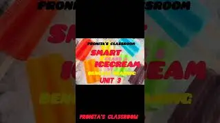 Smart Icecream 🍦 class 6 West Bengal Board english Textbook.. Smart ice cream for class VI students