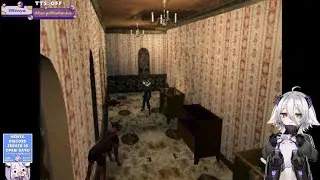 Henya's first experience in Resident Evil, dogs