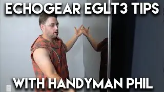 Отрегулируйте наклонное настенное крепление для телевизора ECHOGEAR с помощью мастера Фила