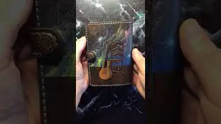 #leatherwallet #coffee #guitar #starryskies #passportholder #leathercraft #wallet