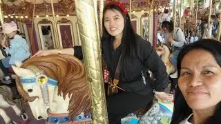 Cinderella carousel disneyland HK