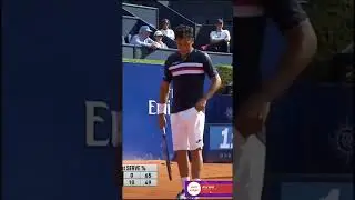 Tennis ball boy hits wall at the 2016 Barcelona Open, flashback. 😁 #youtube #ballboy #viral #shorts