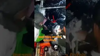 Insane Fishing Tuna Catch During a Storm ⛈️🎣🌊 #TunaFishing #StormFishing #Shorts