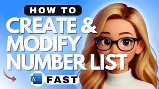 How to Create and Modify Numbered Lists in Microsoft Word - 2025
