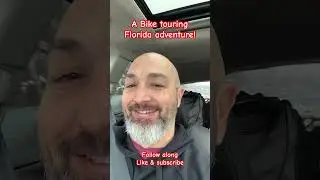 The start of a Bike Touring Florida adventure! #bikeadventures