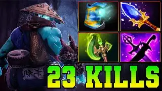 23 Kills Storm Spirit Dota 2 Pro Mid Lane Gameplay Guide Item Build Highlights Skills Mid Patch 7.37
