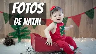 ENSAIO DE NATAL BEBÊ MELISSA - MAKING OF E FOTOS - Aline Langoni Fotografia