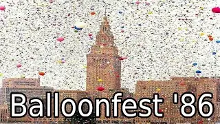 Record Guiness Catastrófico: Liberar 1,500,000 Globos al Medio Ambiente (Balloonfest '86)