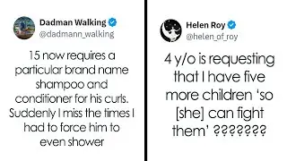 The Best Tweets From Parents That Made People Laugh This January