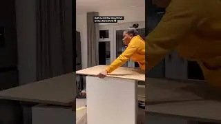 Creative DIY Kitchen Island with IKEA Metod Unit #DIY #diyproject