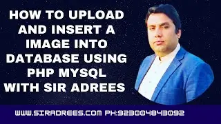 How to Upload and Insert image into DataBase Using PHP MY SQL