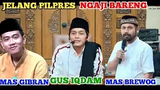 MENJELANG PILPRES MAS GIBRAN DATANG NGAJI BARENG GUS IQDAM DI SABILU TAUBAH 2024