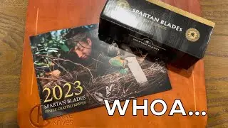 Spartan Blades Harsey Folder Koi Fish - Unboxing and First Impressions