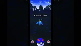 Catching Wild Clauncher Pok&eacute;mon - Pokemon GO Indonesia Gameplay #Shorts #PokemonGO
