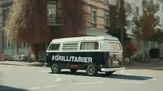 VW-Hippiebus.ch - Migros Grillitarier, unser VW T2 Photo-Surfbus unterwegs in der Schweiz
