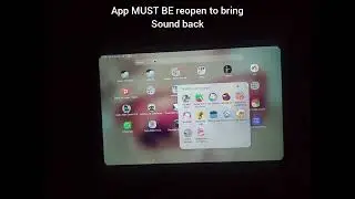 Samsung galaxy Tab A8 SM-X205 Sound problem (sound is gone)